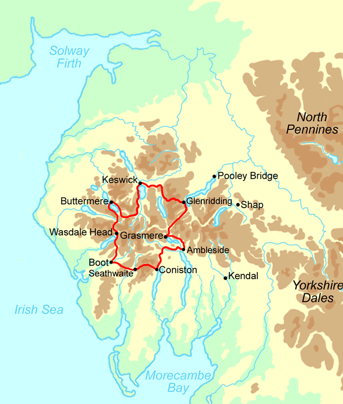 Lakeland Round — Contours Walking Holidays