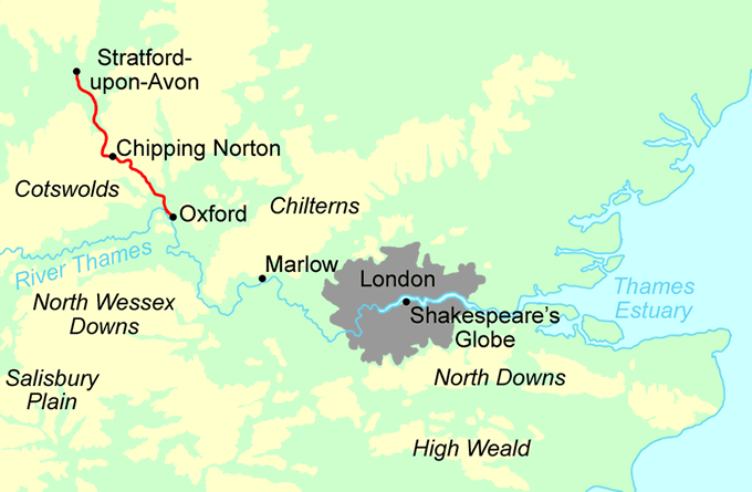 Shakespeare's Way through the Cotswolds in 4-7 Days — Contours Walking ...