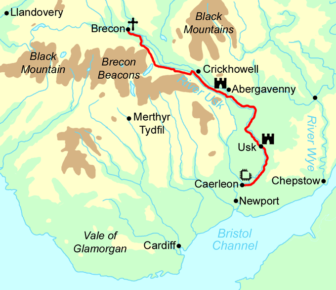 Usk Valley Walk — Contours Walking Holidays